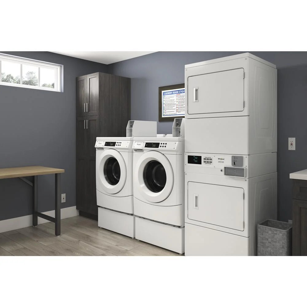 Whirlpool CSP2941HQ Commercial Gas Stack Dryer, Coin-Drop Equipped - Image 3