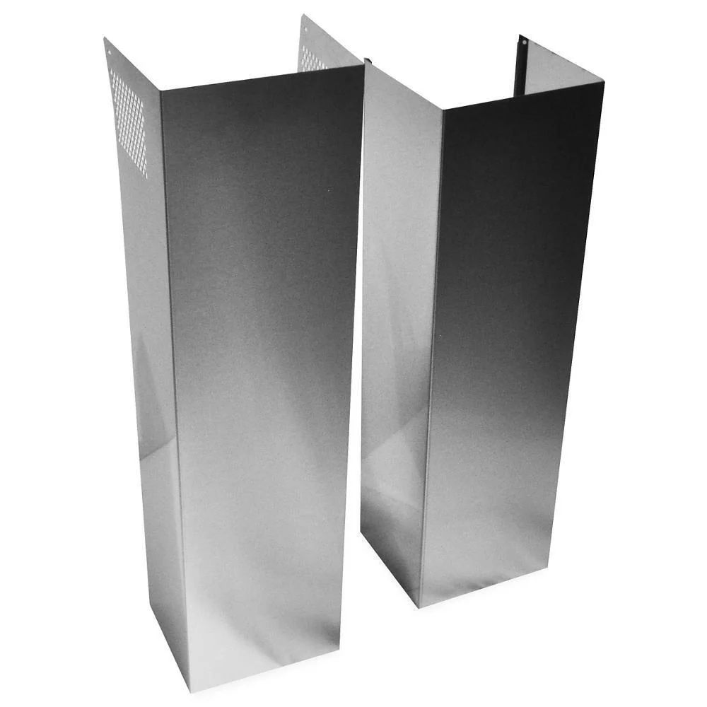 Whirlpool EXTKIT10ES Wall Hood Chimney Extension Kit - Stainless Steel