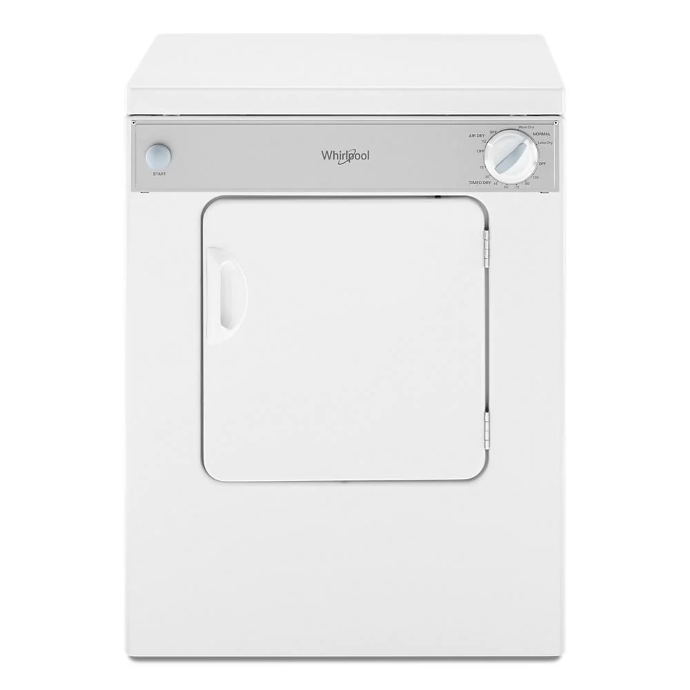 Whirlpool LDR3822PQ 3.4 cu. ft. Compact Front Load Dryer with Flexible Installation