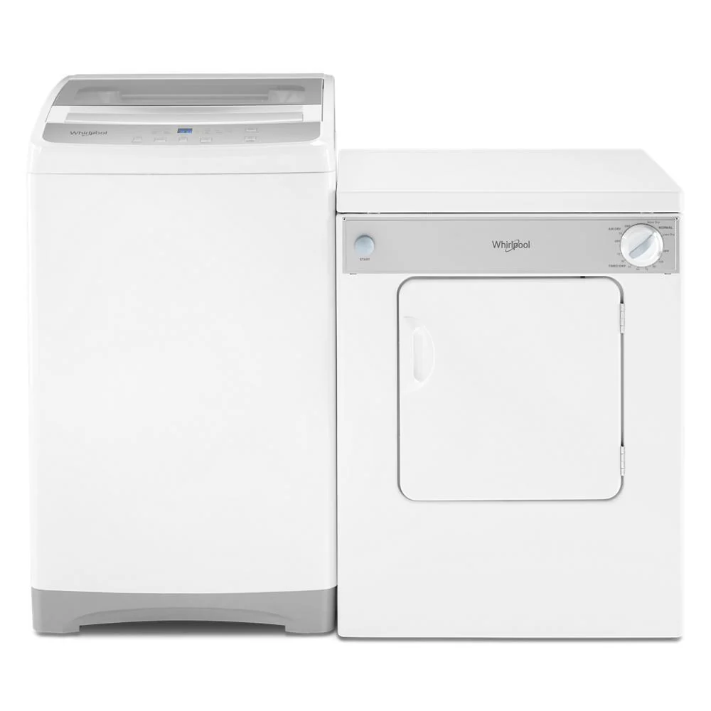 Whirlpool LDR3822PQ 3.4 cu. ft. Compact Front Load Dryer with Flexible Installation - Image 10