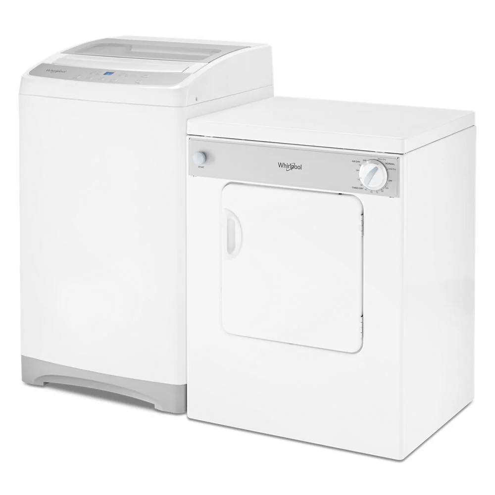 Whirlpool LDR3822PQ 3.4 cu. ft. Compact Front Load Dryer with Flexible Installation - Image 12