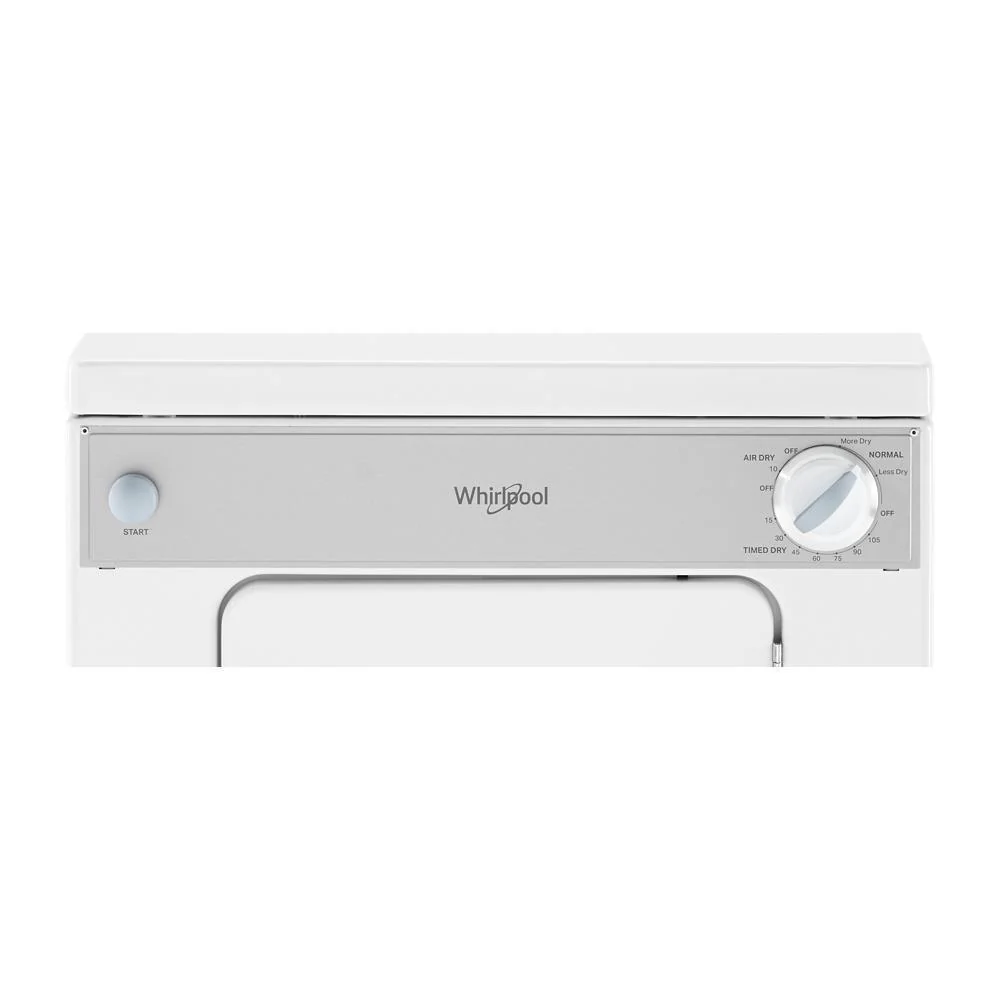 Whirlpool LDR3822PQ 3.4 cu. ft. Compact Front Load Dryer with Flexible Installation - Image 5