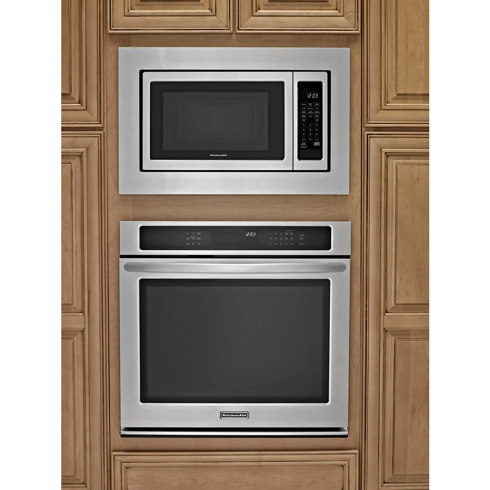 Whirlpool MK2160AS 30 in. Microwave Trim Kit for 1.6 cu. ft. Countertop Microwave Oven - Image 3