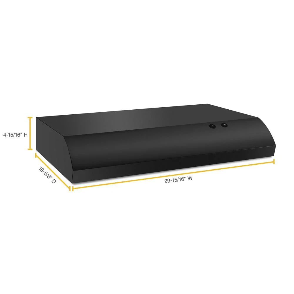 Whirlpool UXT3030ADB 30" Range Hood with the FIT System - Image 4