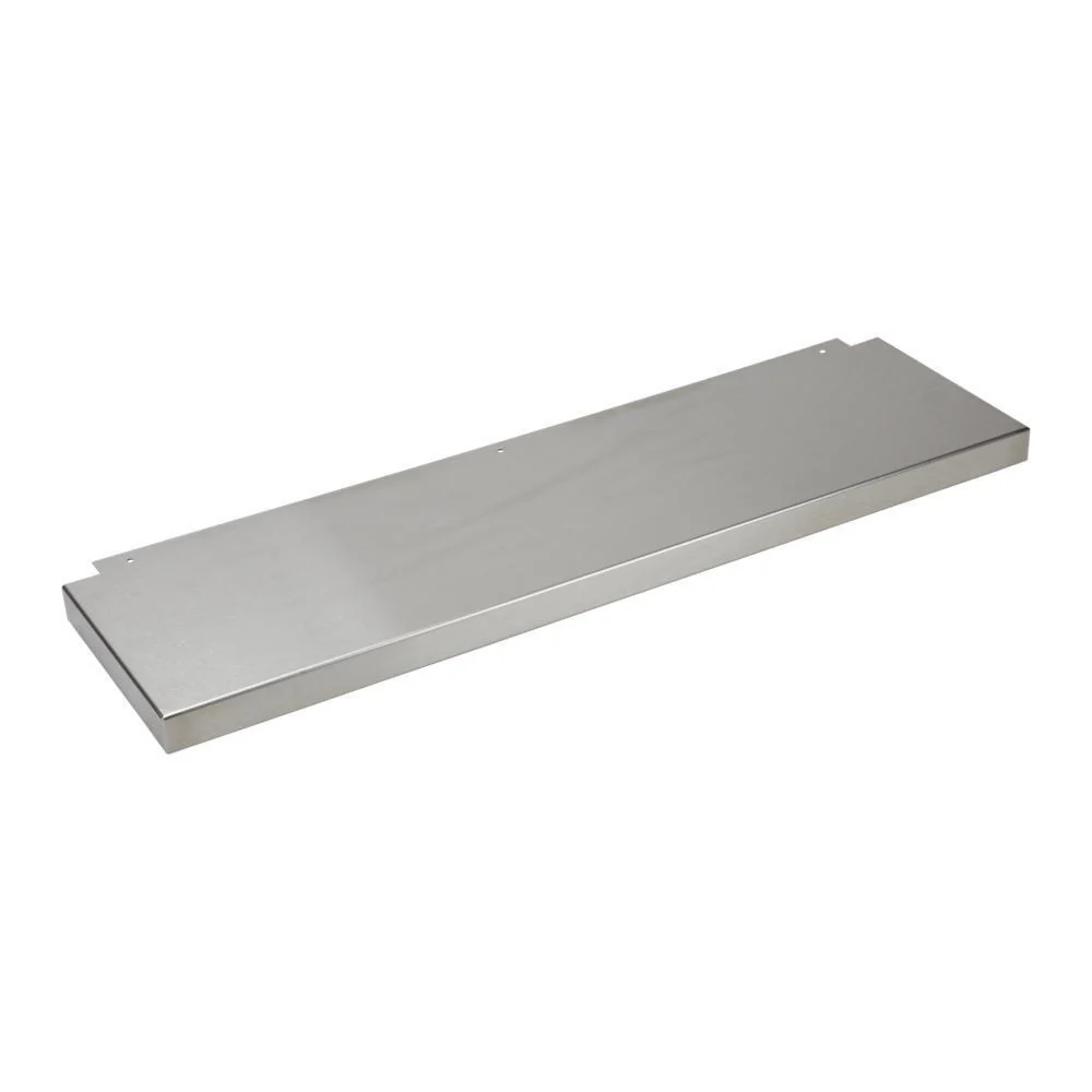 Whirlpool W10115773 30" Range Stainless Steel Backsplash, Size: 9" H
