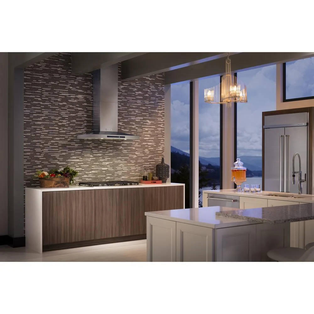 Whirlpool W10272076 Range Hood Extension Kit, Stainless Steel, for ceilings 9' or higher - Image 5