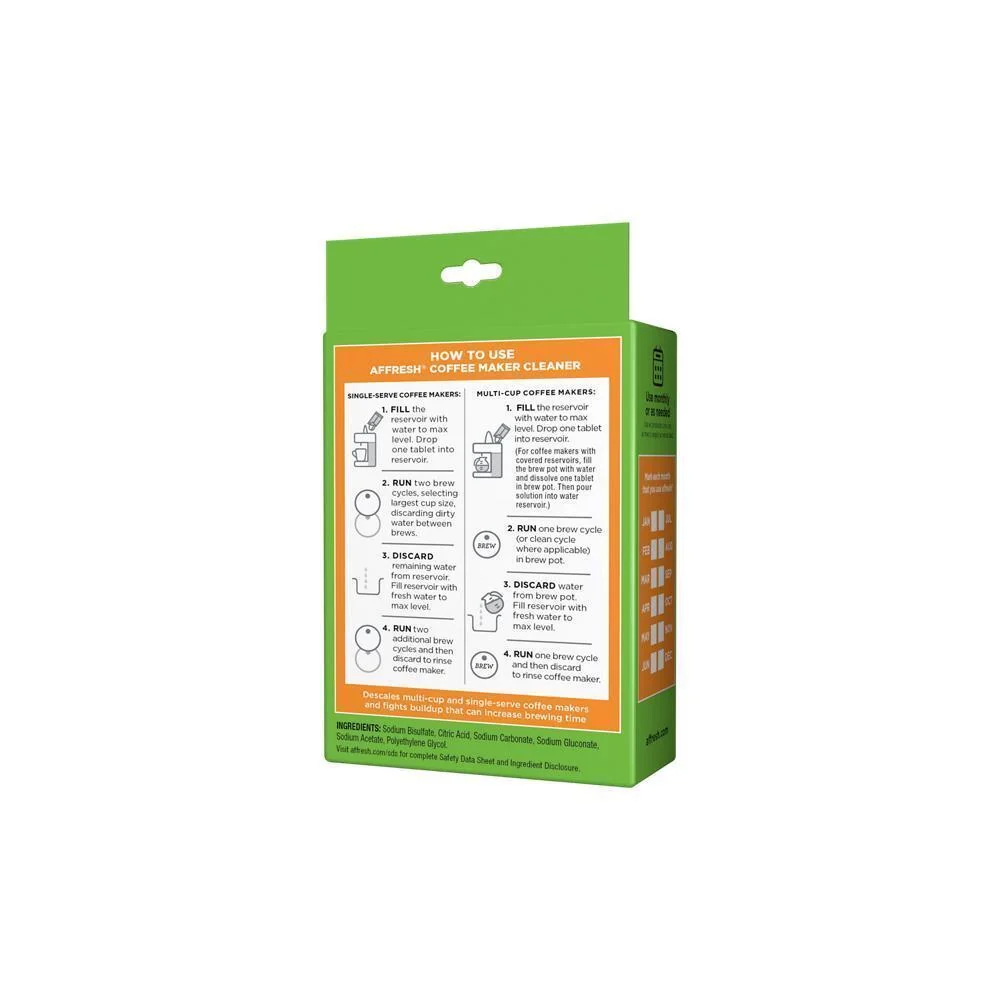 Whirlpool W10355052 Affresh® Coffee Maker Cleaner - 3 Count - Image 13