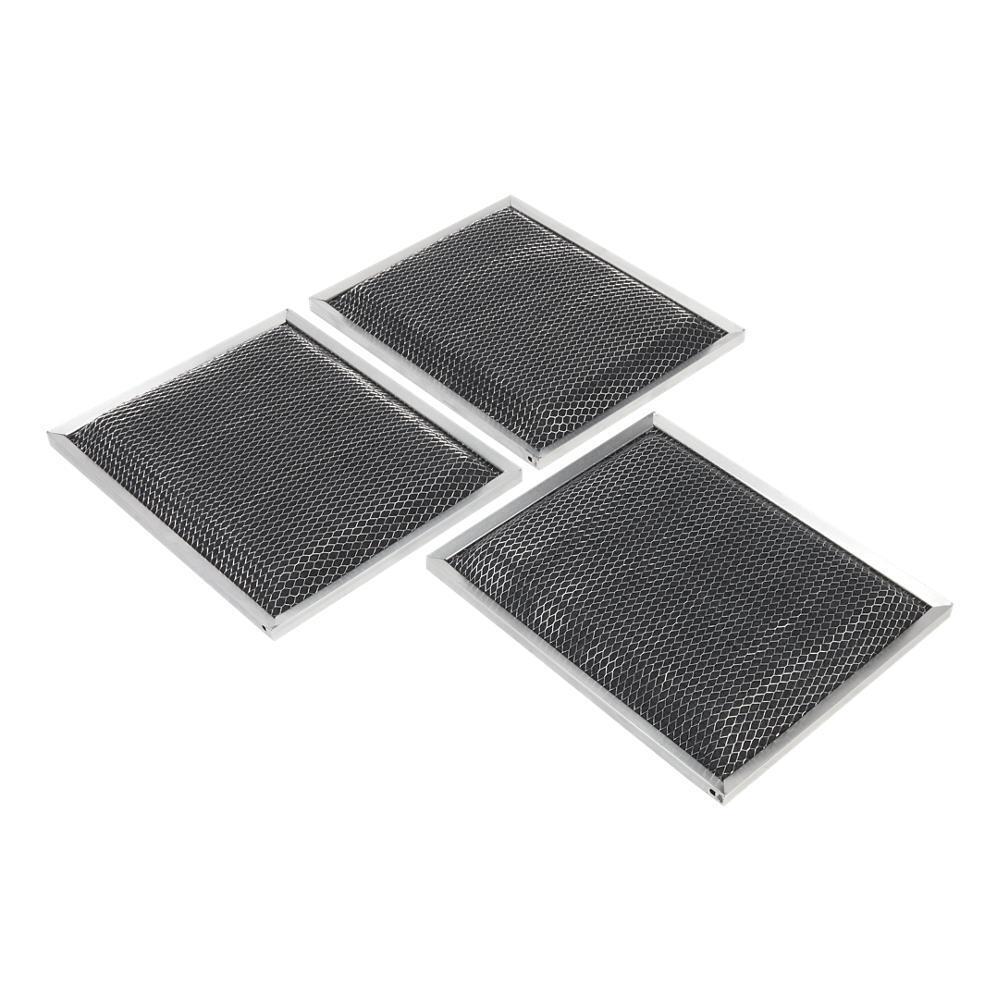 Whirlpool W10355450 Range Hood Charcoal Replacement Filter (Set of 3)