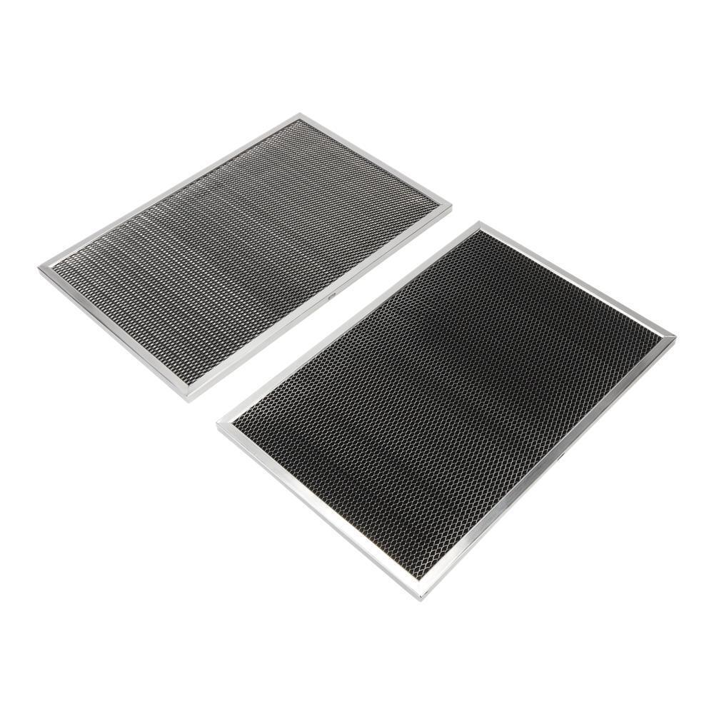 Whirlpool W10386873 Range Hood Charcoal Replacement Filter (Set of 2) for Model UXT5236