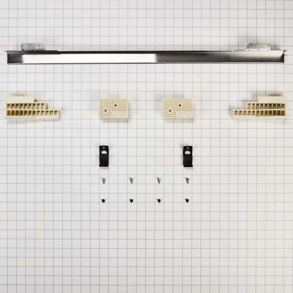 Whirlpool W10801482 JennAir 30-IN Oven Flush Installation Trim Kit - Stainless Steel for Built-In Oven/Microwave Combination Models (JMW2430DS, JMW2430DP, JMW3430DS, JMW3430DP) - Image 2
