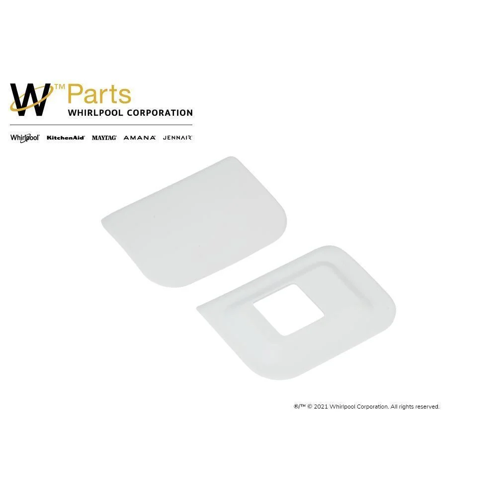Whirlpool W10895133 Dryer Door Reversal Kit, white-colored, for Advantage Maytag models with magnets - Image 8