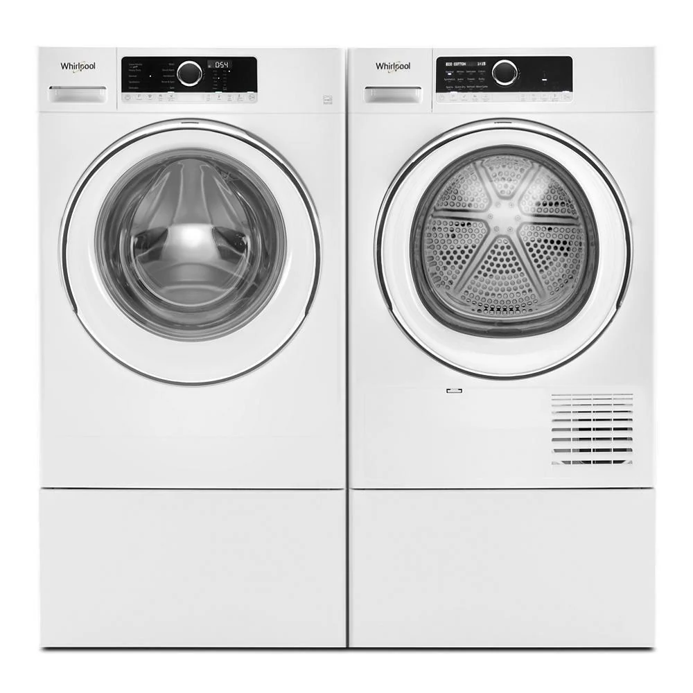 Whirlpool WCD5090JW 4.3 Cu. Ft. 24" Small Space Ventless Dryer - Image 9