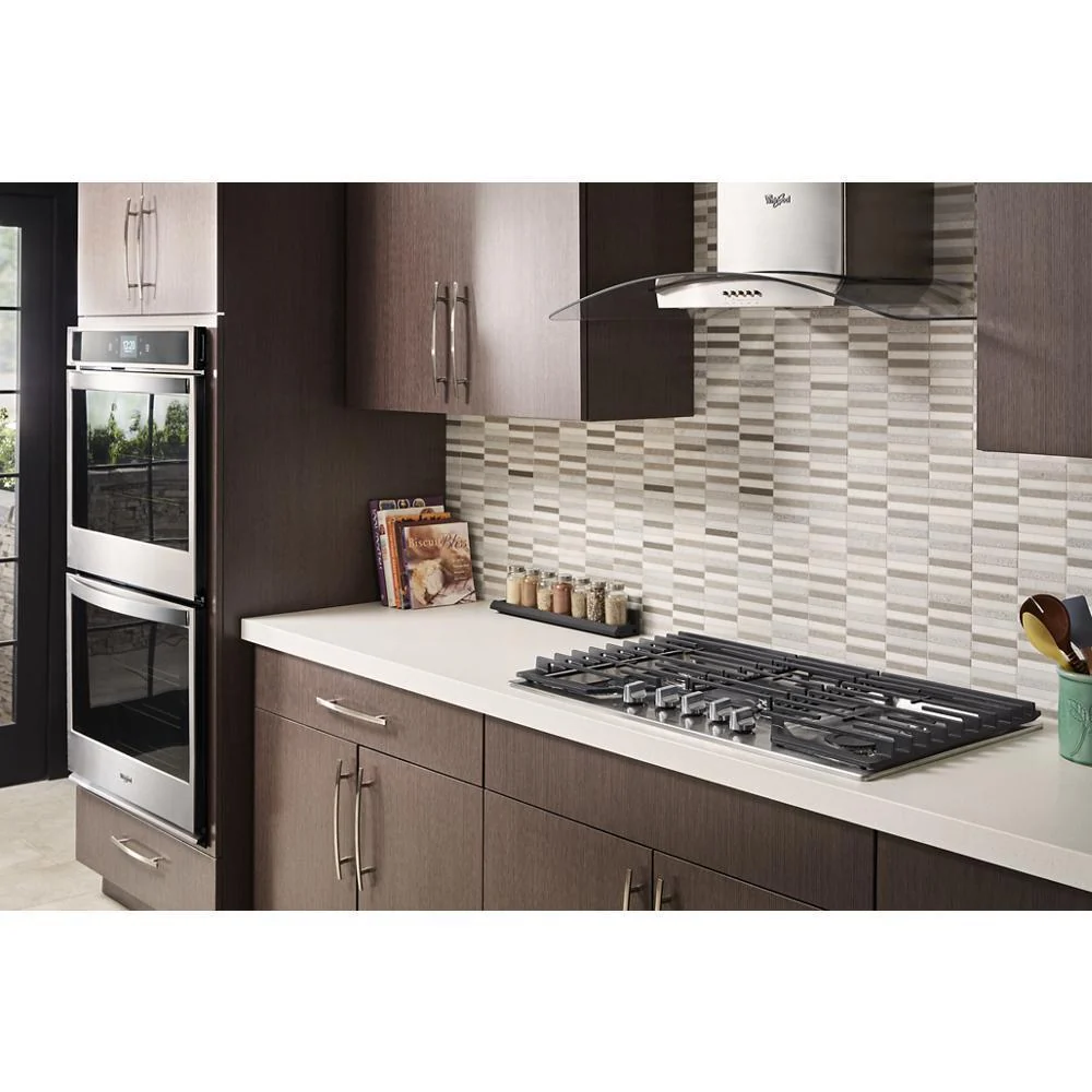 Whirlpool 36-inch Gas Cooktop with EZ-2-Lift™ Hinged Cast-Iron Grates - Image 5