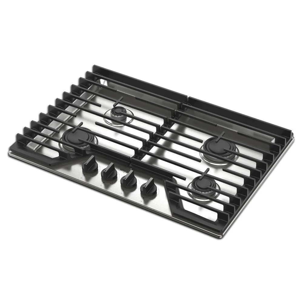 Whirlpool WCGK3030PS 30-inch Gas Cooktop with SpeedHeat™ Burners - Image 17