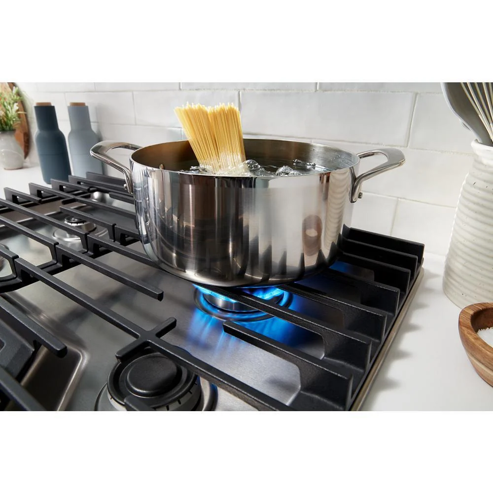 Whirlpool WCGK3030PS 30-inch Gas Cooktop with SpeedHeat™ Burners - Image 6
