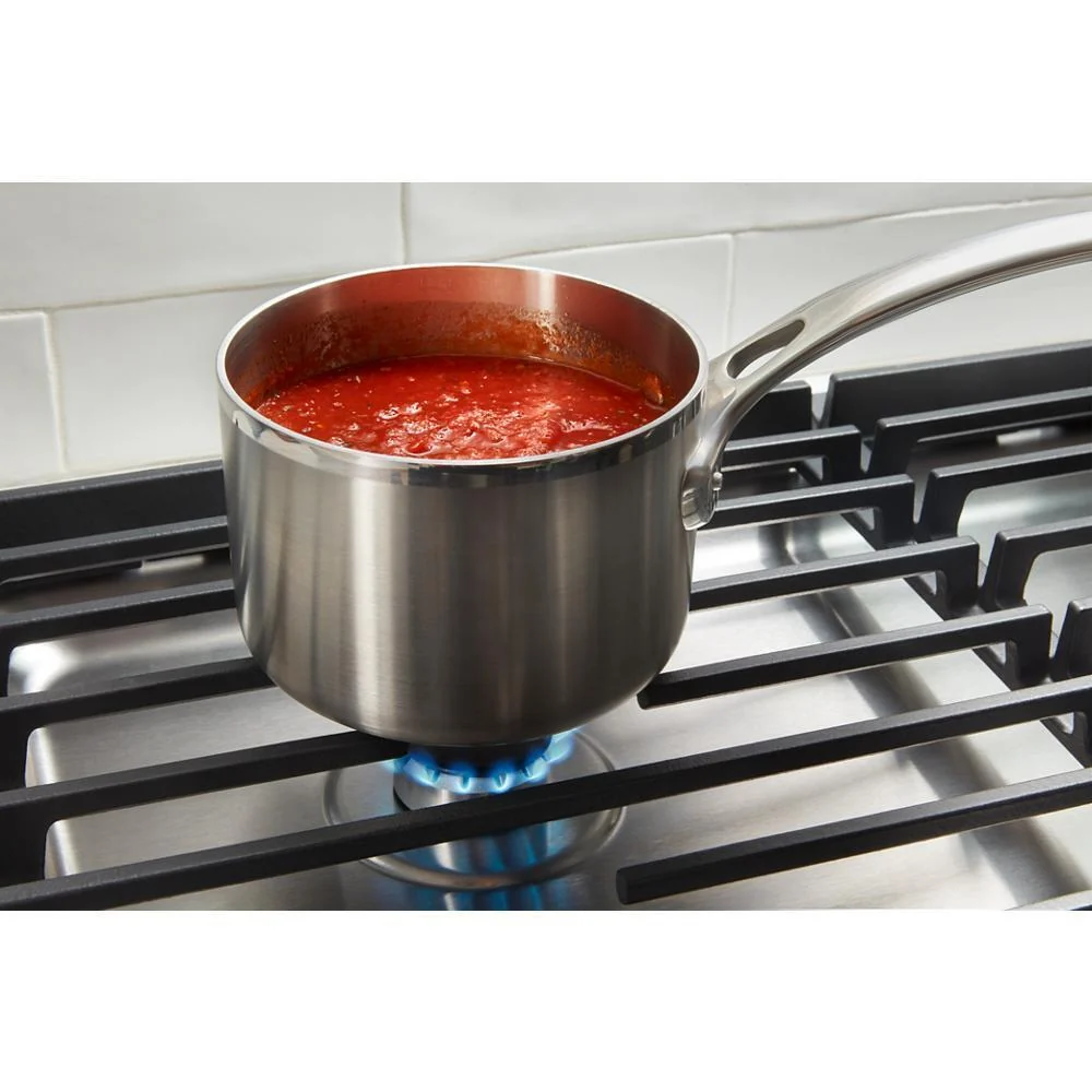 Whirlpool WCGK7030PS 30-inch Gas Cooktop with 5 Burners and EZ-2-Lift™ Hinged Cast-Iron Grates - Image 11