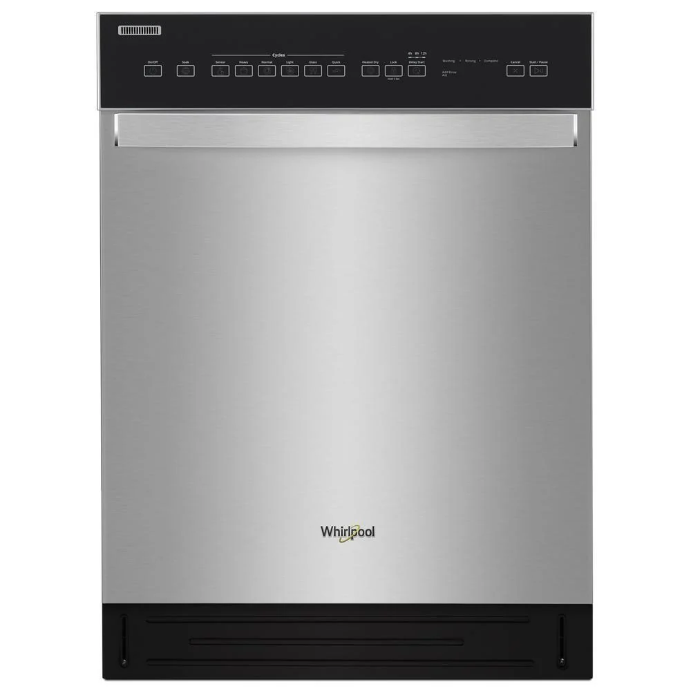 Quiet Dishwasher with Stainless Steel Tub