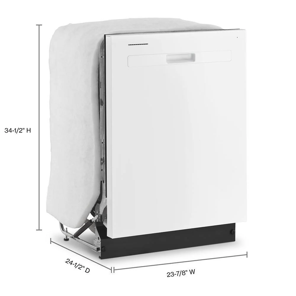 Whirlpool WDP540HAMW 24" Dishwasher with Boost Cycle and Triple Filtration Wash - 55dBA - Image 3