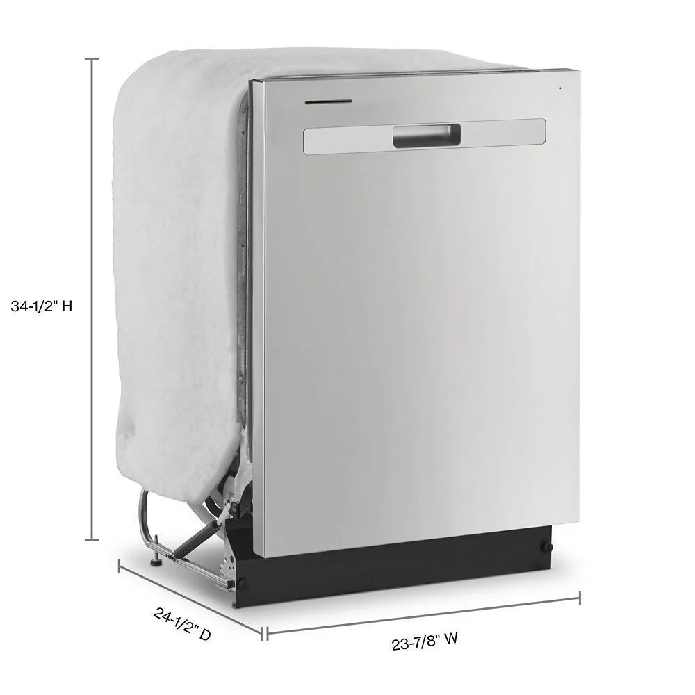 Whirlpool WDP540HAMZ 24" Dishwasher with Boost Cycle and Triple Filtration Wash - 55dBA - Image 2