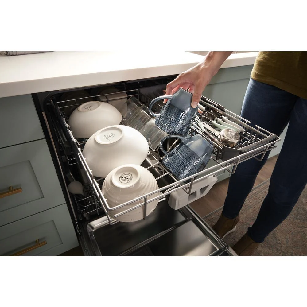 Whirlpool WDPS7024RV Eco Series Quiet Dishwasher with a washing 3rd Rack & Water Repellent Silverware Basket - Image 14