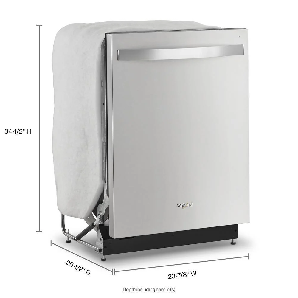 Whirlpool WDT730HAMZ Quiet Dishwasher with 3rd Rack - Image 4
