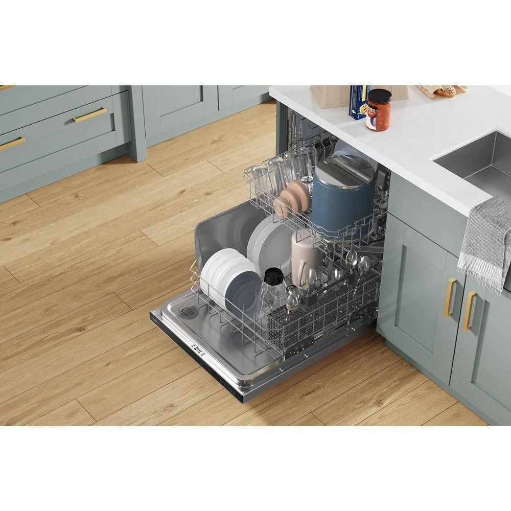 Whirlpool WDT740SALZ 24 Stainless Steel Dishwasher with AI Intelligent Wash and Tall Top Rack - Image 14