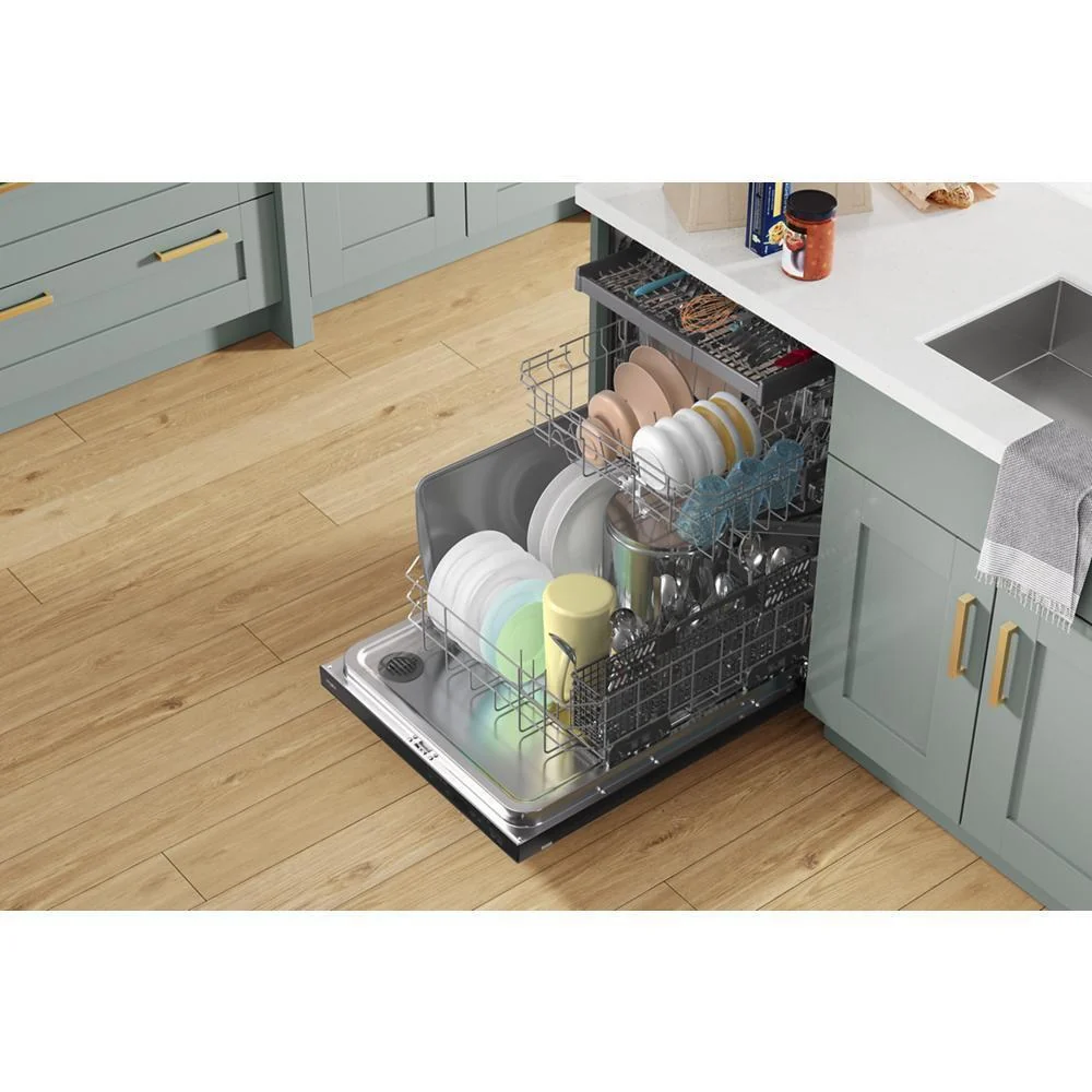Whirlpool WDT750SAKB 24 Stainless Steel Dishwasher with AI Intelligent Wash - 47 dBA - Image 12