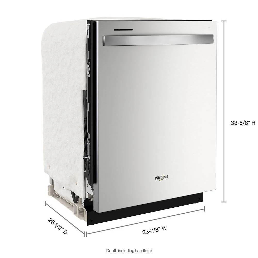 Whirlpool WDT750SAKZ 24 Stainless Steel Dishwasher with AI Intelligent Wash - 47 dBA - Image 5