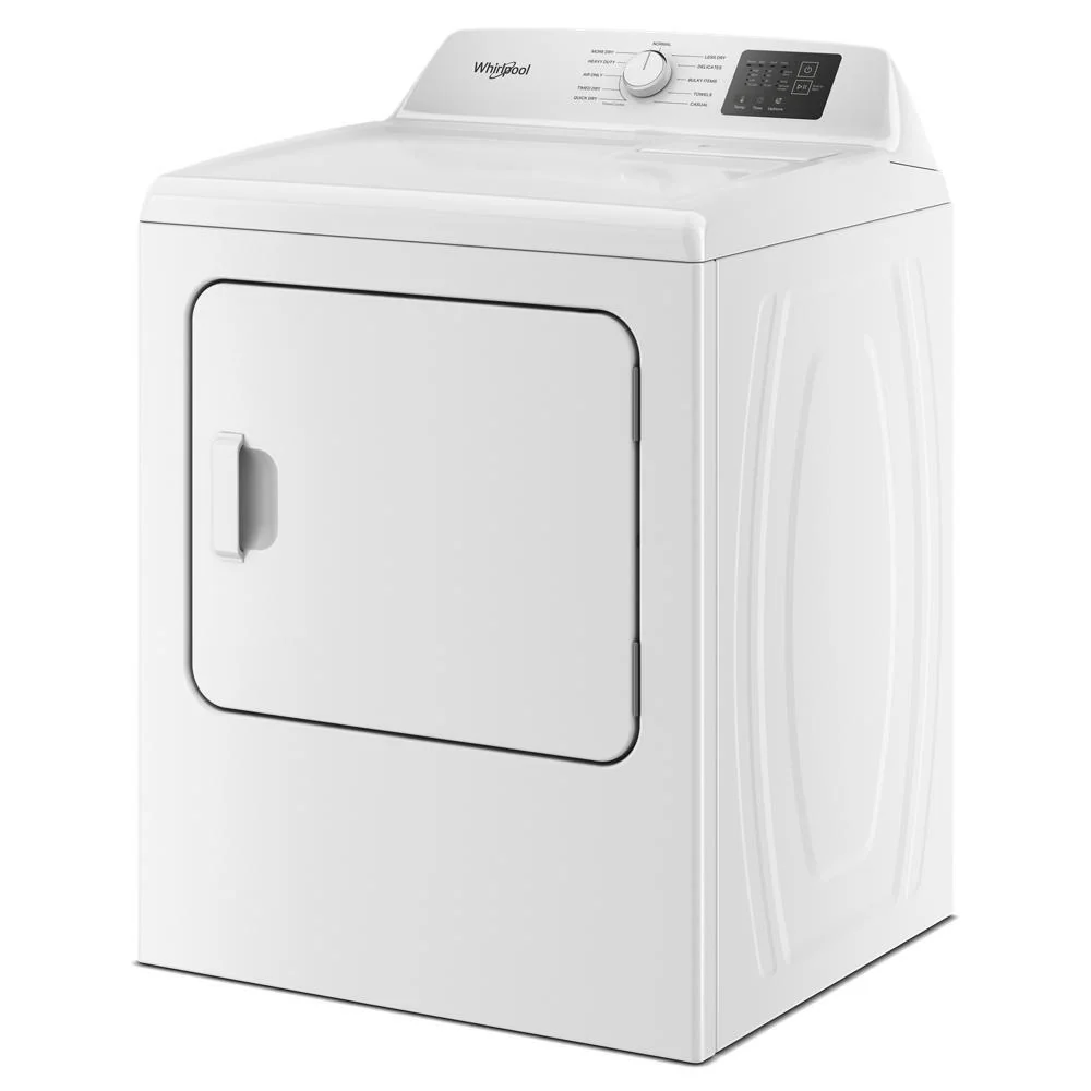 Whirlpool WED4105LSW 7.0 cu. ft. Electric Long Vent Dryer with Adaptive Dry - Vented Top Load Matching - Image 9
