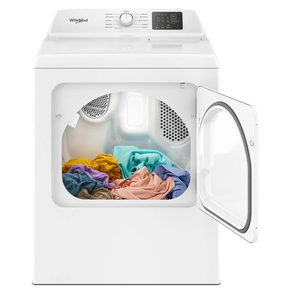 Whirlpool WED4105SW 7.0 cu. ft. Electric Dryer with Adaptive Dry - Vented Top Load Matching - Image 10