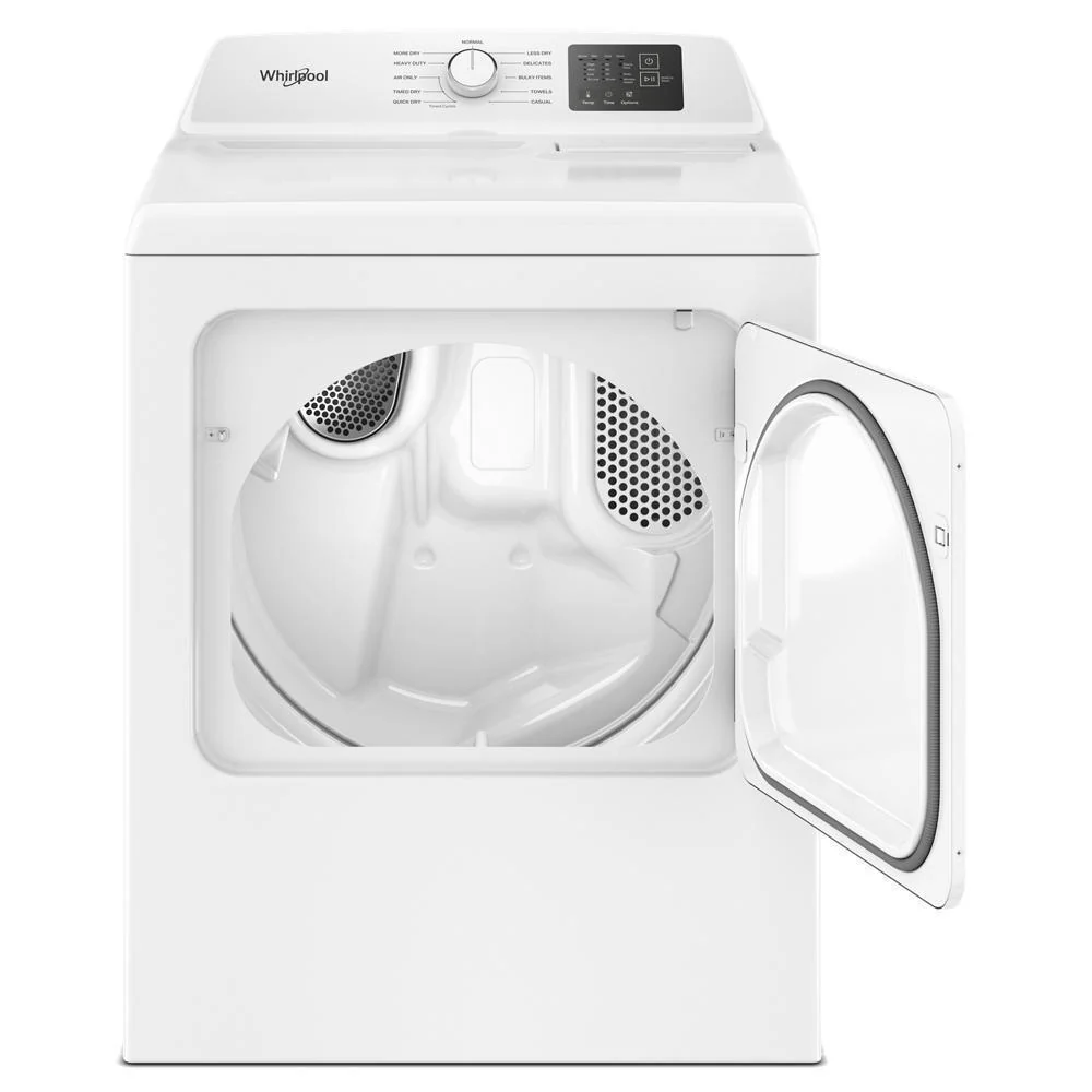 Whirlpool WED4105SW 7.0 cu. ft. Electric Dryer with Adaptive Dry - Vented Top Load Matching - Image 8