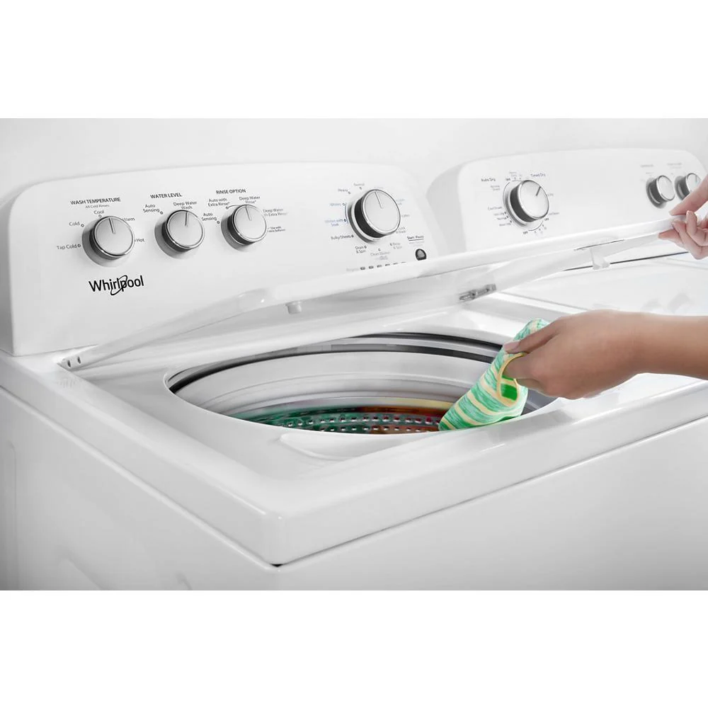 Whirlpool WED4850HW 7.0 cu. ft. Top Load Electric Dryer with AutoDry™ Drying System - Image 12