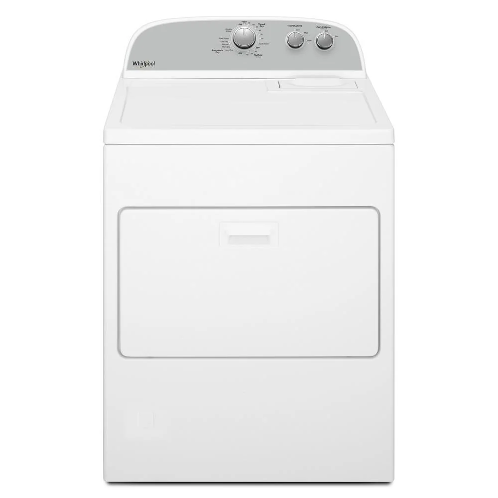 Whirlpool WED4950HW 7.0 cu. ft. Top Load Electric Dryer with AutoDry™ Drying System