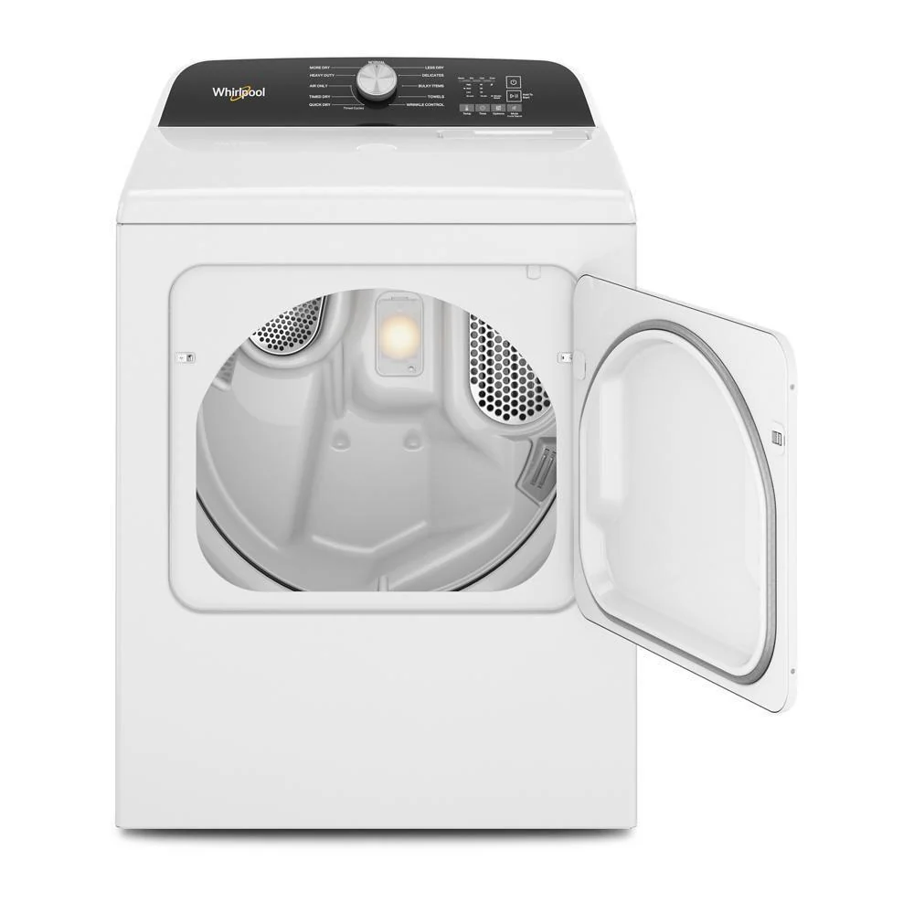 Whirlpool WED500CMW 7.0 Cu. Ft. Long Vent Electric Moisture Sensing Dryer - Image 7
