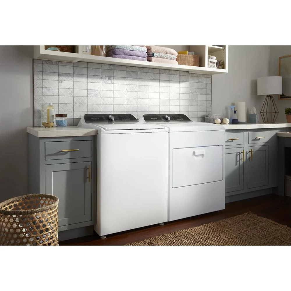 Whirlpool WED500RLW 7.0 Cu. Ft. Long Vent Electric Moisture Sensing Dryer - Image 14