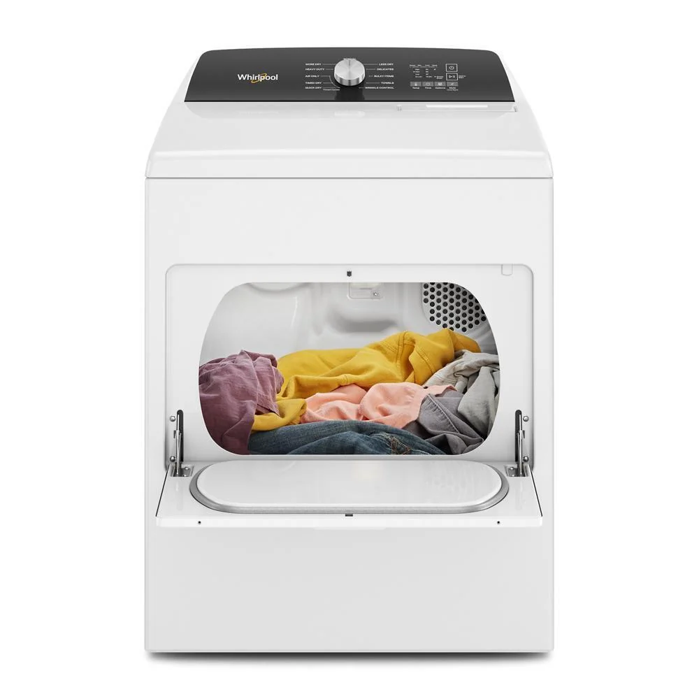 Whirlpool WED500RLW 7.0 Cu. Ft. Long Vent Electric Moisture Sensing Dryer - Image 7