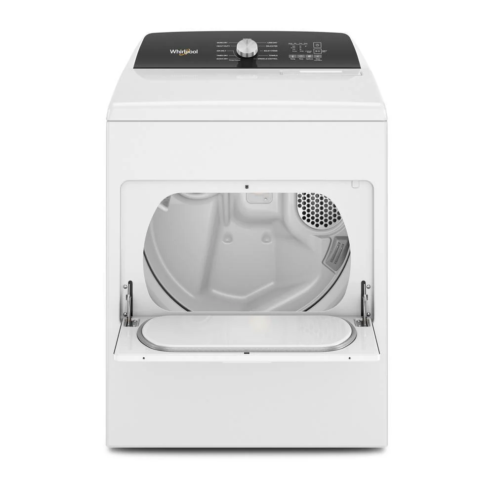 Whirlpool WED5010LW 7.0 Cu. Ft. Top Load Electric Moisture Sensing Dryer - Image 7