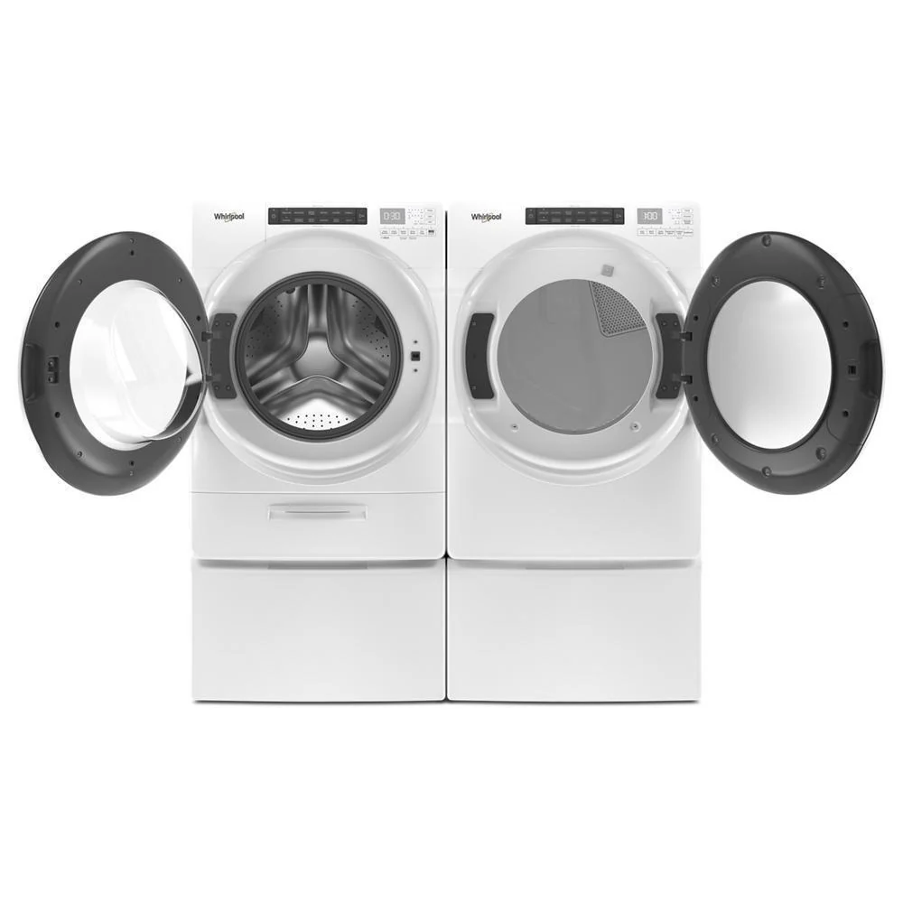 Whirlpool WED5620HW 7.4 cu. ft. Front Load Electric Dryer with Intuitive Touch Controls - Image 11