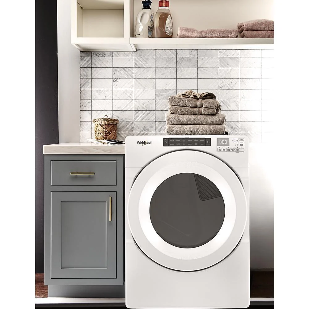 Whirlpool WED5620HW 7.4 cu. ft. Front Load Electric Dryer with Intuitive Touch Controls - Image 18