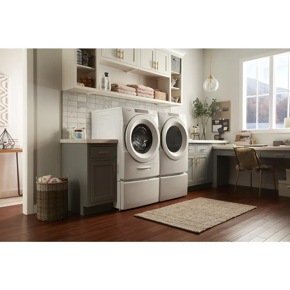 Whirlpool WED5620HW 7.4 cu. ft. Front Load Electric Dryer with Intuitive Touch Controls - Image 23