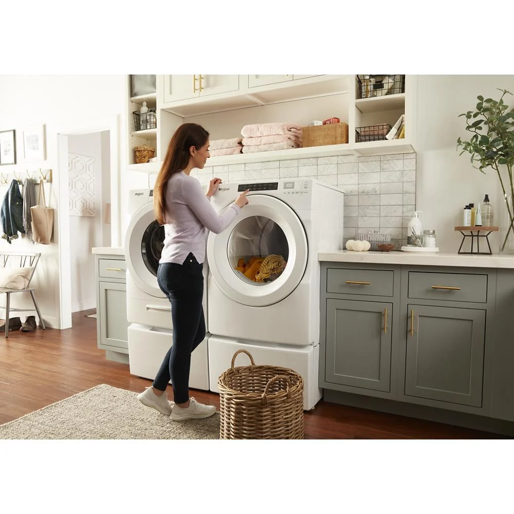 Whirlpool WED5620HW 7.4 cu. ft. Front Load Electric Dryer with Intuitive Touch Controls - Image 29