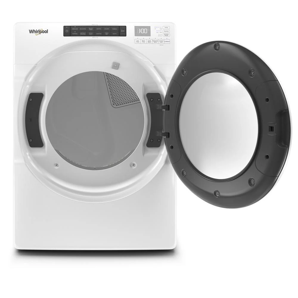 Whirlpool WED5620HW 7.4 cu. ft. Front Load Electric Dryer with Intuitive Touch Controls - Image 8