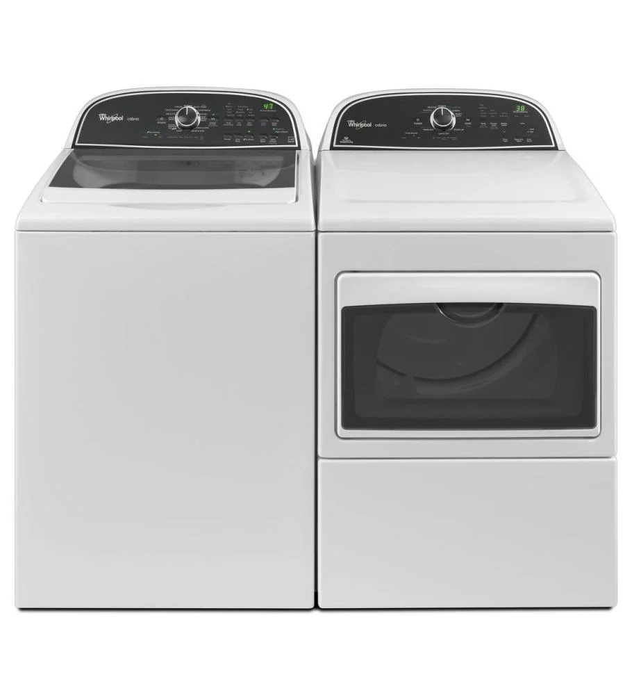 Whirlpool WED5800BW Cabrio® 7.4 cu. ft. HE Dryer with Sanitize Cycle - Image 7