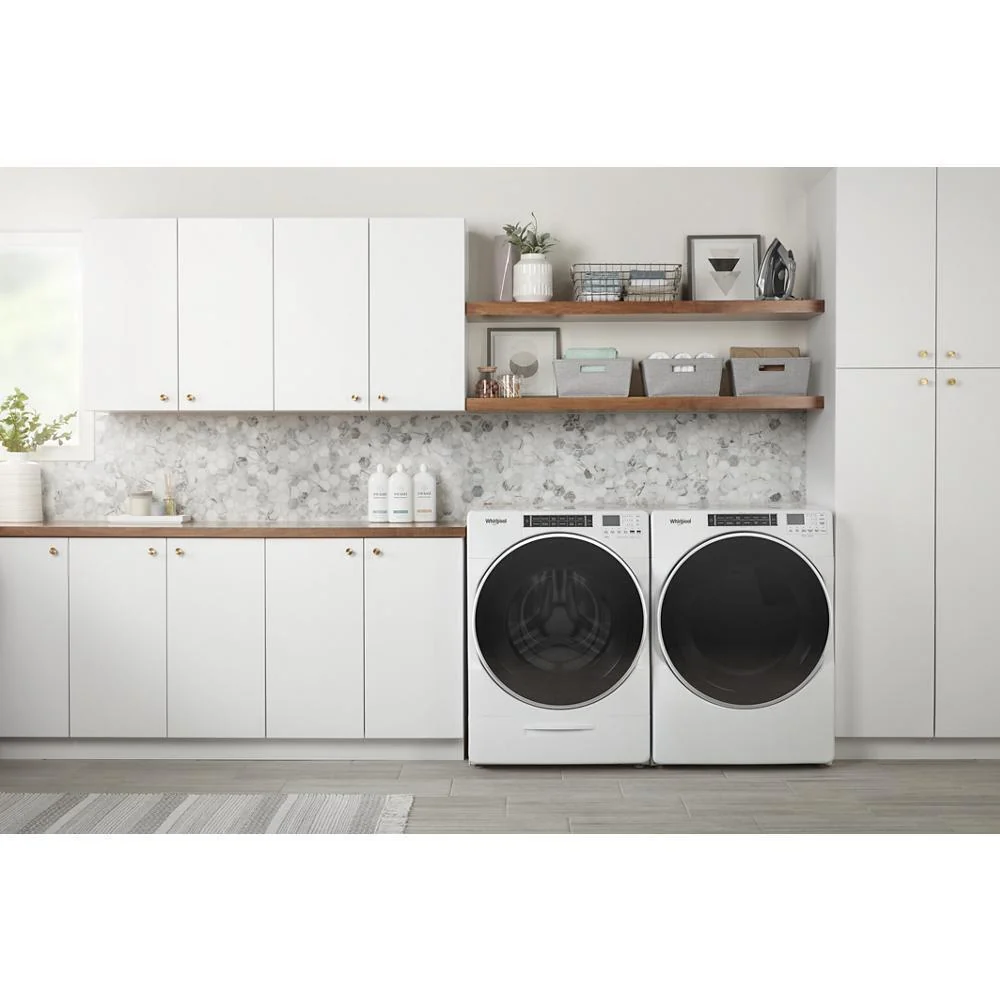 Whirlpool WED8620HW 7.4 cu. ft. Front Load Electric Dryer with Steam Cycles - Image 10