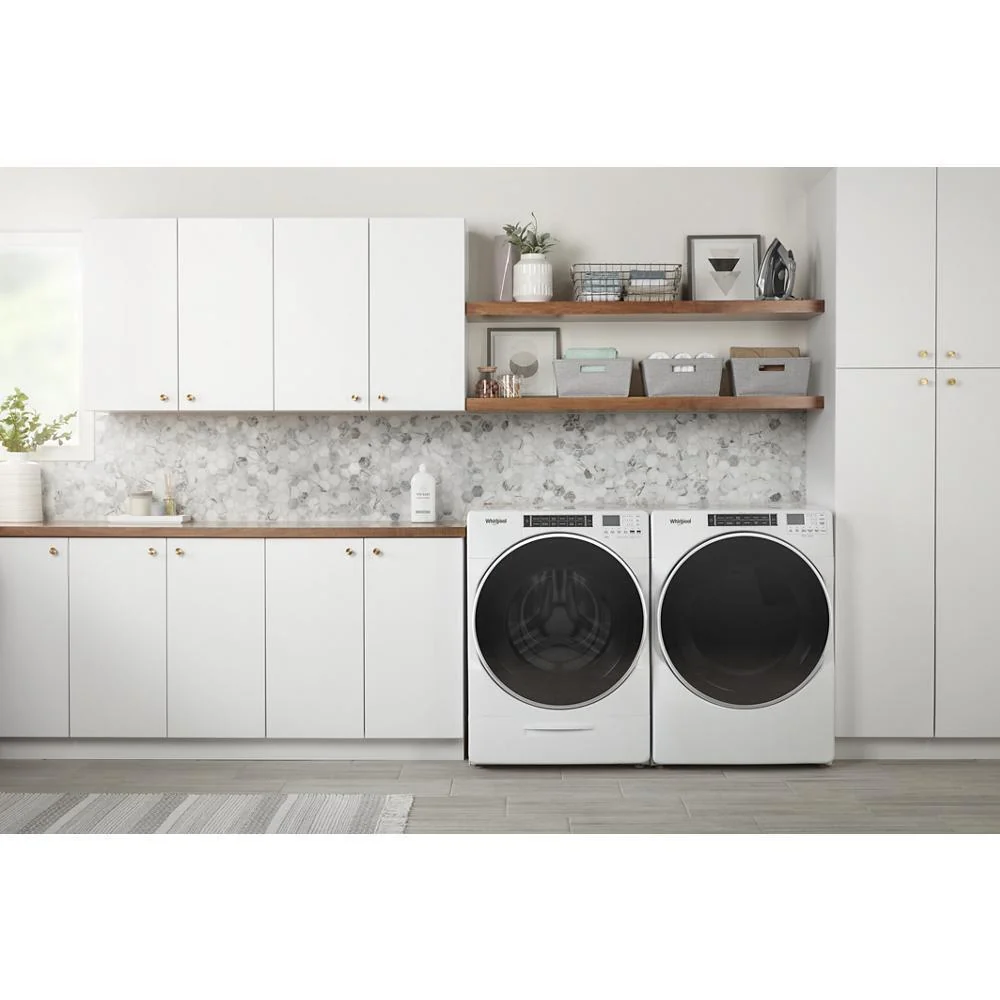 Whirlpool WED8620HW 7.4 cu. ft. Front Load Electric Dryer with Steam Cycles - Image 12