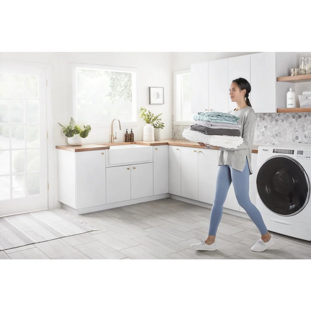 Whirlpool WED8620HW 7.4 cu. ft. Front Load Electric Dryer with Steam Cycles - Image 26