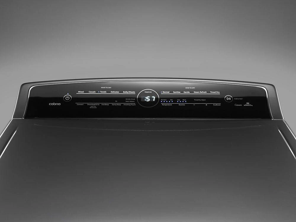 8.8 cu.ft Smart Top Load Electric Dryer with Remote Control - Image 3