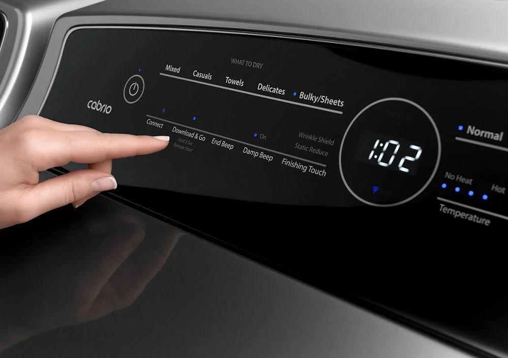 8.8 cu.ft Smart Top Load Electric Dryer with Remote Control - Image 8