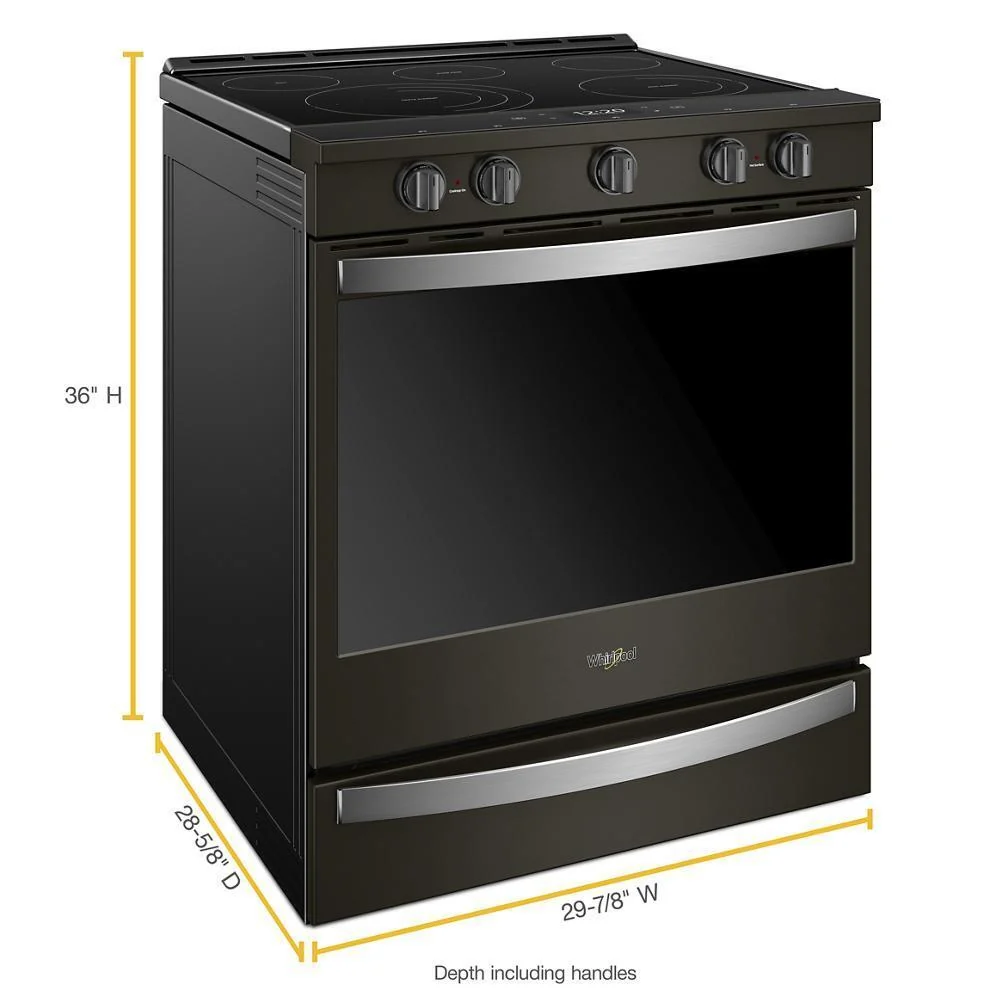 Whirlpool WEE750H0HV 6.4 cu. ft. Smart Slide-in Electric Range with Air Fry, when Connected - Image 5