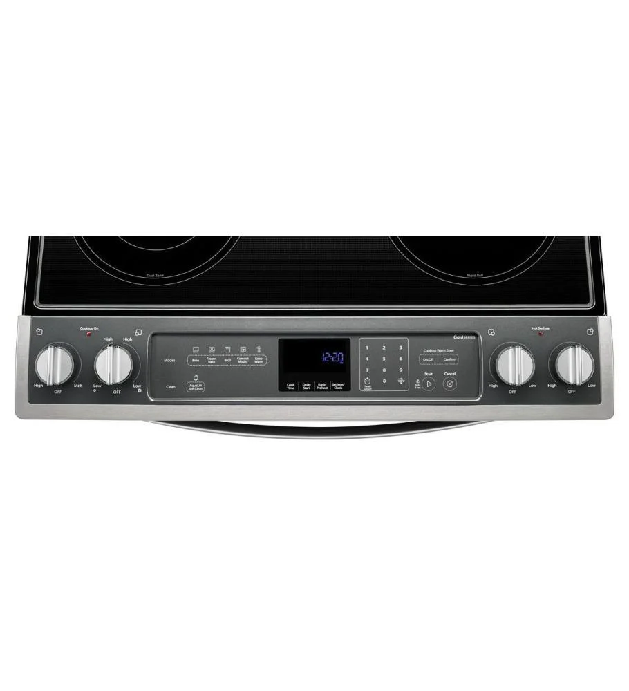 Whirlpool WEE760H0DS 6.2 cu. ft. Front-Control Electric Range with True Convection - Image 5
